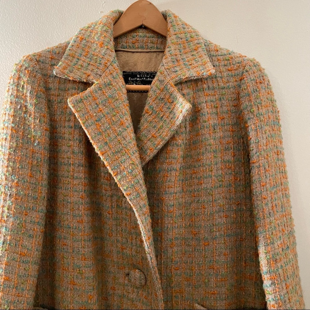 Goregous vintage mid length coat, as is, XS see desc - Picture 2 of 15